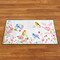 Collections Etc Floral Birds Colorful Printed Skid-Resistant Accent Rug